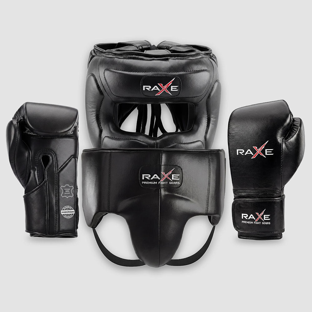 Boxing Protective Gear Set Essential Raxe Sports