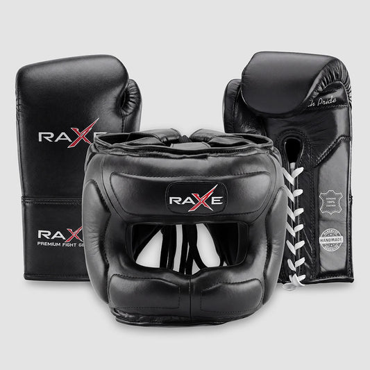 RAXE Leather Boxing Gear Set Raxe Sports