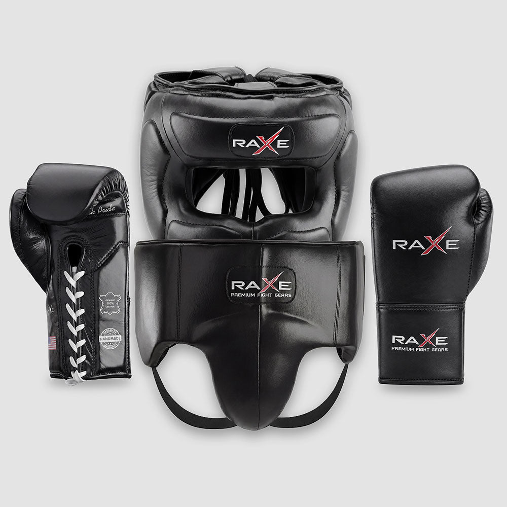 Boxing Protective Gear Set Essential Raxe Sports