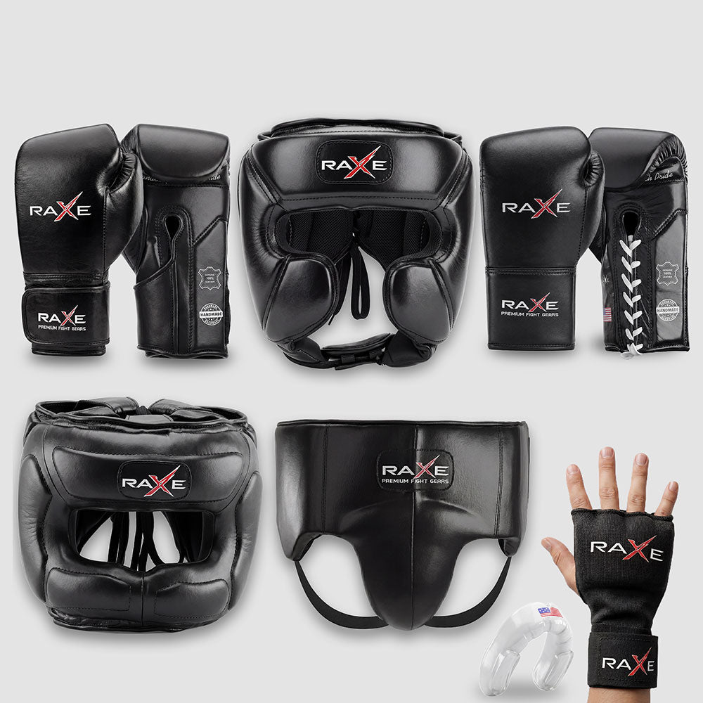 Premium Boxing Protective Gear Set Jumbo Raxe Sports