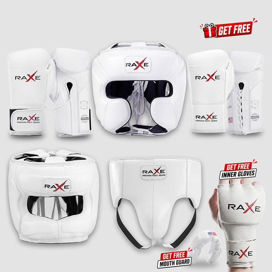 Premium Boxing Protective Gear Set Jumbo Raxe Sports